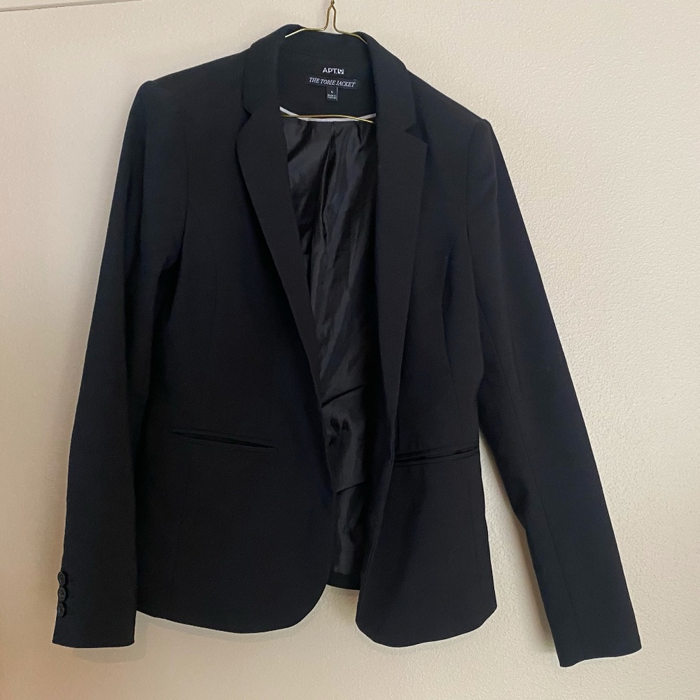 APT. 9 | The Torie Jacket | Black Women's Blazer | Size 4